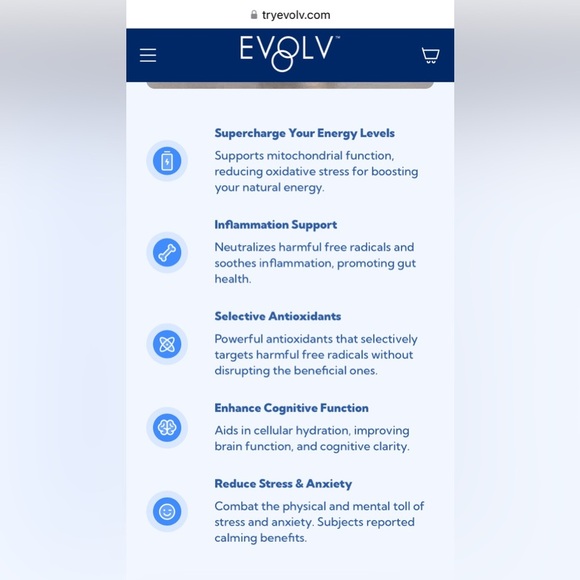 Evolv H2GO hydrogen water bottle new in box - Picture 4 of 5